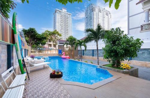 Thang Tam Villa | Amy Villa 6 - Bida - Karaoke - Phòng Xông Hơi - 8 Phòng Ngủ - Gần Biển