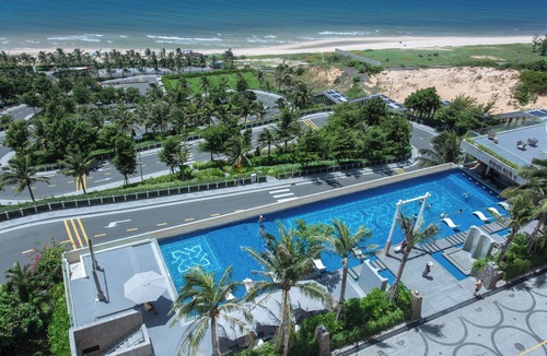 Suoi Nuoc Beach Apartment | Apec Mandala Mui Ne Sunrise And Sea View - Free Pool Access