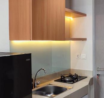 Cikarang Apartment | Apt Vasanta Innopark Studio 54R4 Tema Modern dgn Kolam Renang, Onsen, Disney Hotstar dan Netflix