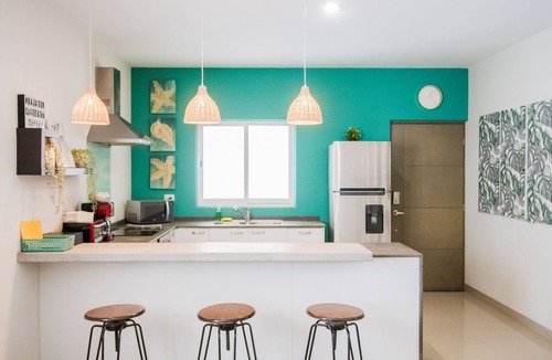 El Tezal Apartment | BajaSur Beach, Short Walk to MEDANO Beach & Rooftop Pool amazing ocean view