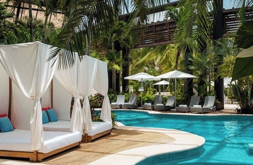 Playacar Resort | Be in the center of the action at the Mayan Palace One Bedroom Suite.