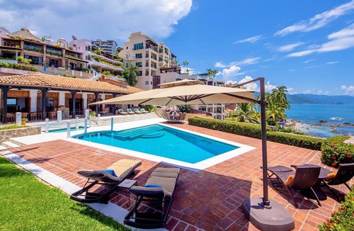 Conchas Chinas Villa | Beach Front House , 5 minutes to down town,private pool ,staff , come to enjoy!