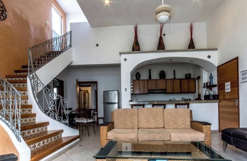 Downtown Condo | Best Location! Beautiful, spacious, and private penthouse 1 block to Mamitas!