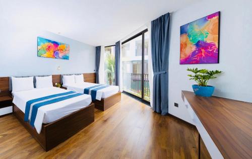 Hoang Hoa Villa | Biệt thự Lavender Flamingo Hải tiến 6 phòng ngủ