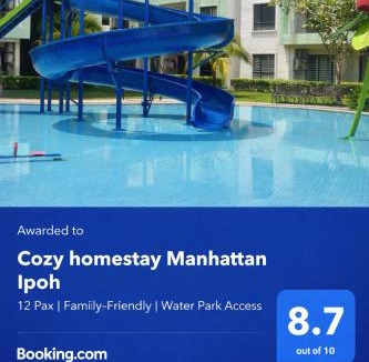 Kampung Kuala Pari Apartment | Big Big Big family escape 4BR side pool view, Ipoh