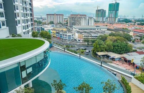 Nyiur Apartment | Blue Aesthetic Luxury Seaview 3 min Drive Sunway