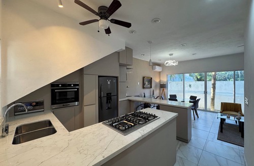 San Miguel Apartment | Brand New 1-bedroom apartment -1st Floor in Cozumel-Ocean Front Property