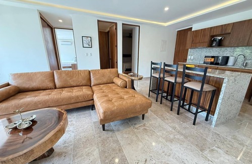 Colonia Centro Condo | BRAND NEW Luxurious Ocean Front Condo with Pool in the heart of downtown Cozumel