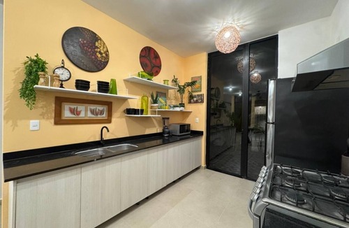 Puerto Juarez Condo | Bright 3-Level Condo w/AC, Rooftop Soaking Tub, Pool & Family Amenities