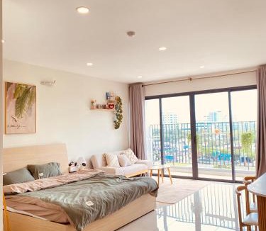 Tan Qui Dong Apartment | Căn hộ Lavida, netflix, ban công rộng, view Phú Mỹ Hưng