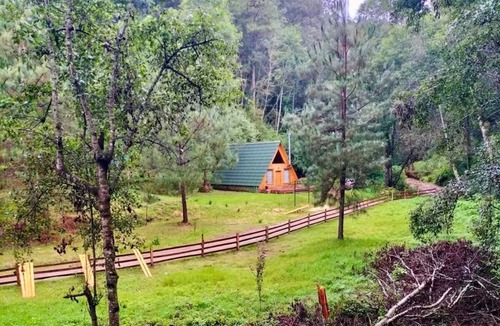 San Jose del Pacifico Apartment | Cabaña Río Bonito: en el Bosque con Río y Chimenea