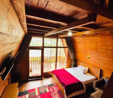 Kejajar House | Cabin sikunir dieng