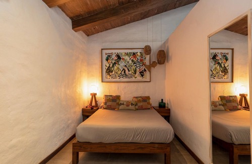Sayulita Hotel | Casa Amaia on the main street and principal square of town.