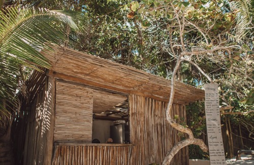 Zona Hotelera House | Casa Gaia ~ Mahayana, Private Vacation Home on Tulum beach with turquoise sea at your doorstep!