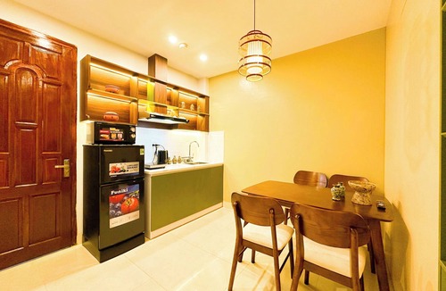 Hang Bac House | Central Old Quarter 2BR | Street - facing room | Balcony | Bamboura Home