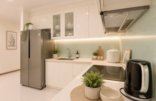 Hang Xanh Condo | Charming 3-bedroom condo with AC in Thành phố Hồ Chí Minh