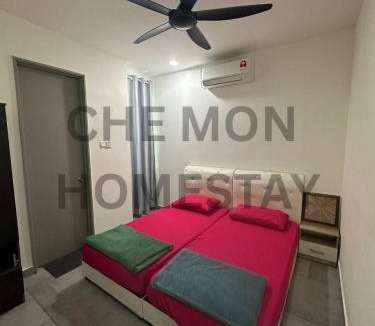 Pusat Komersil Lee Ling Apartment | Che Mon Homestay