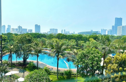 Tu Liem Apartment | Chic 1-bedroom Apartment In Superb Hà Nội With AC, Fitness Room, Pools