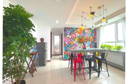 District 1 Apartment | Chillax Apartment - Cozy 3-Bedroom City View Home at Tower, District 1