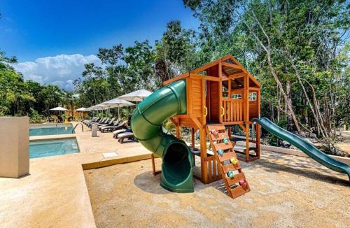 Tulum Apartment | Close to Cenotes Private Pool 24hr Hr Security Gym Yoga Villa