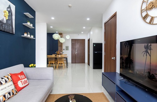 District 4 Apartment | Condo 3 beds/Grand Riverside/Saigon view at Dist 4/Free Pool/buivien/D1