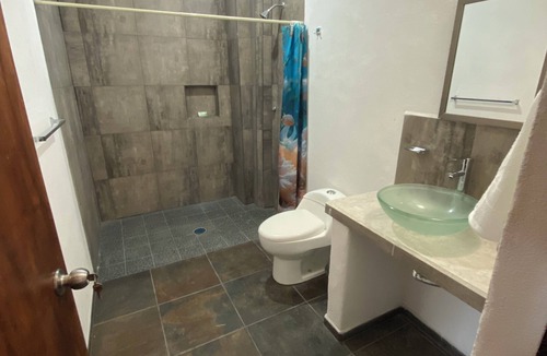 Los Ayala Apartment | Costa Ayala suite 9 with 1 QS bed and 2 sofas, all basics, 2 blocks from beach
