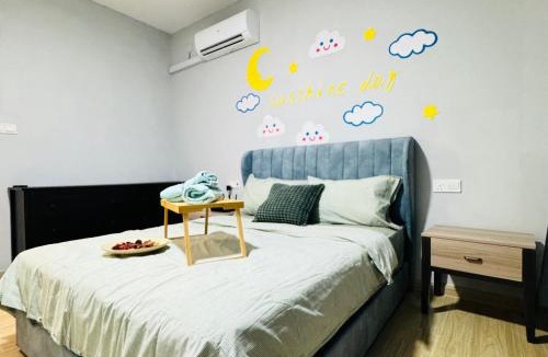 Gelang Patah Apartment | Cozy 2B1R 6pax Condo Forest City 3A-1609
