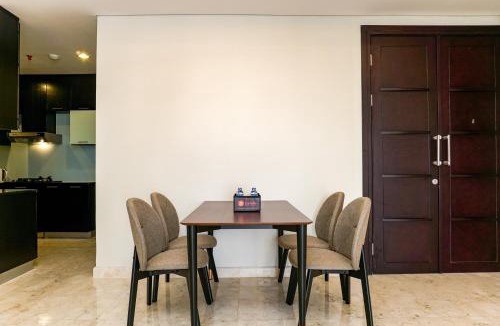 Karet Apartment | Cozy 2BR @ The Masterpiece Condominium Epicentrum Apartment By Travelio