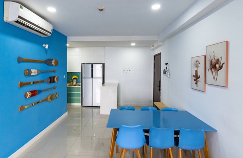 Nguyen Thai Binh Apartment | Cozy Apartment for big group/family 3BRs & 3Baths in heart of Saigon