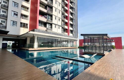 Puchong Apartment | Cozy D Aman Puchong 8 pax with Pool & Gym- 3BR