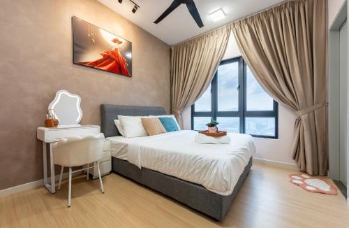 Kampung Pinang Baik Apartment | Cozy&RelaxHome 50m2Kepong Lake with Hill View in Kuala Lumpur