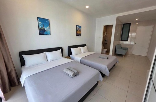 Kuching Apartment | Cozy Studio P'Residence Batu Kawa Emart - Netflix & Pool
