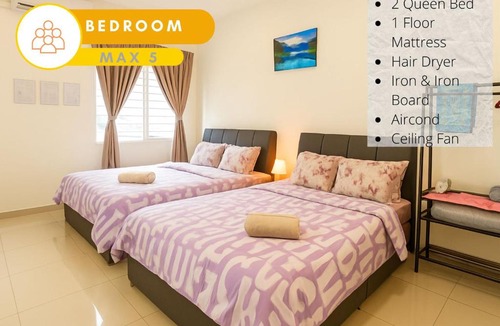Cyberjaya Apartment | #CS1, Cozy Cybersquare Ensuite with Pool View