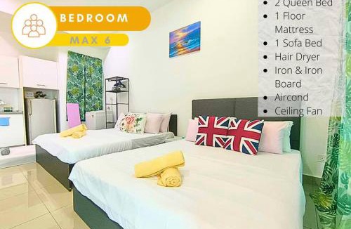 Cyberjaya Apartment | #CS6, Lovely Cybersquare Ensuite with Skyline View