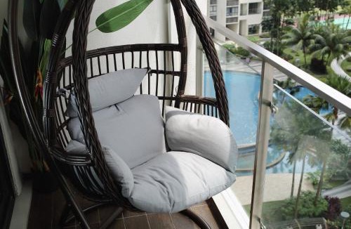 Central District Apartment | Danga Bay - 2BR Timber Lounge - Dryer - Netflix