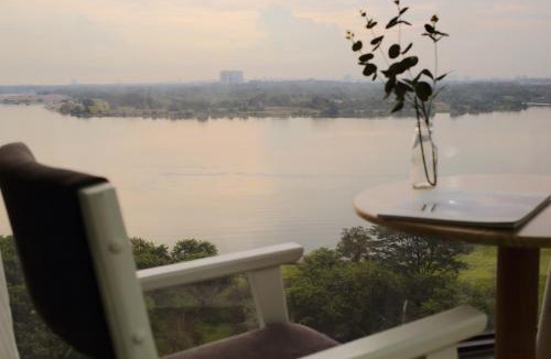 Central District Apartment | Danga Bay - 3BR Full Seaview - Luxe Balcony Bliss