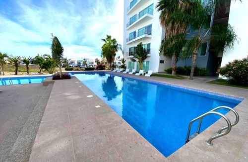 Marina Mazatlan Condo | Departamento Isla Marina Mazatlán con alberca