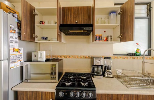 Santa Ursula Coapa Apartment | Dept. Furnished Minimalist in 4FloorWithoutElevator by GrupoGailla CDMX-PrivaliaSur