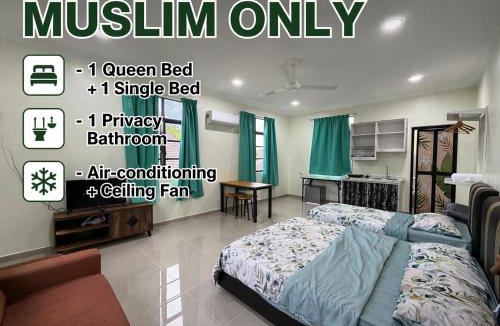 Kampung Nipah Panjang Apartment | Dikmad Studio Room Kampung Bukit Mentok