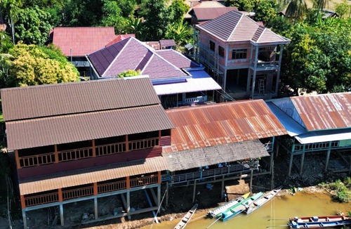 Don Det House | DONDET Suns down 1 Guesthouses riversides view