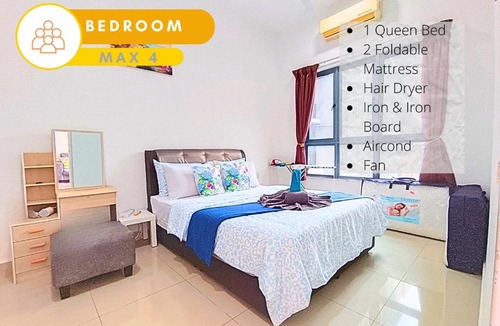Cyberjaya Apartment | #DP6, Homely Pool View Stay Above DPulze Mall