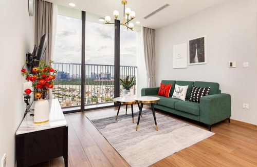 Tan Thuan Tay Apartment | Eco Green SaiGon Apt - Amazing view - Free Pool & Gym