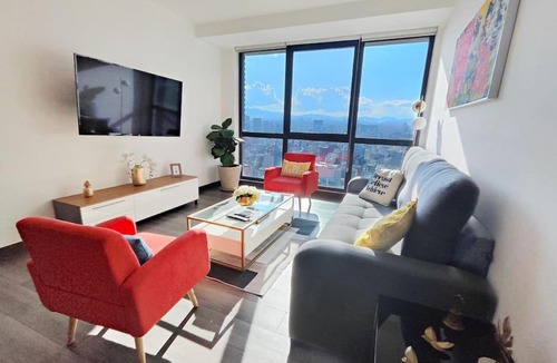 Anahuac Apartment | Emilia MaiaHome-2BD Amazing view in Polanco -Pool Gym SPA
