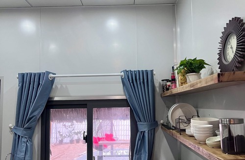 Ben Tre Cottage | Entire Private Modern Thatch 1-bedroom cottage in Bến Tre with WiFi, AC,Bikes
