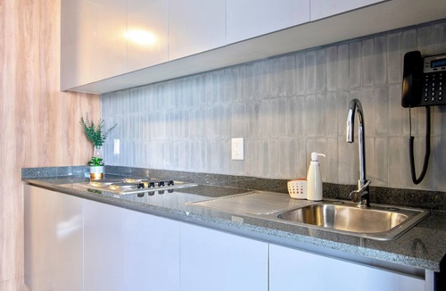 Americana Apartment | Estilo Qalina Azul - Beautiful loft in Chapu with AC and parking space