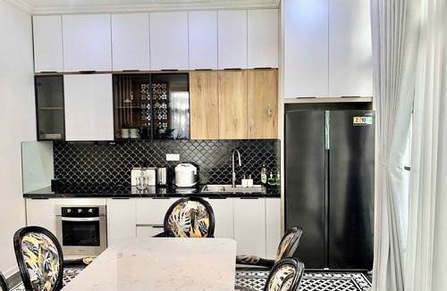 Khem Beach Villa | Family private villa 4BR 600m to the white sand, crystal-clear water Beach!