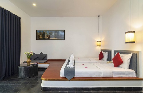 Siem Reap Resort | Family Room: 1Double & Single bed - Free breakfast