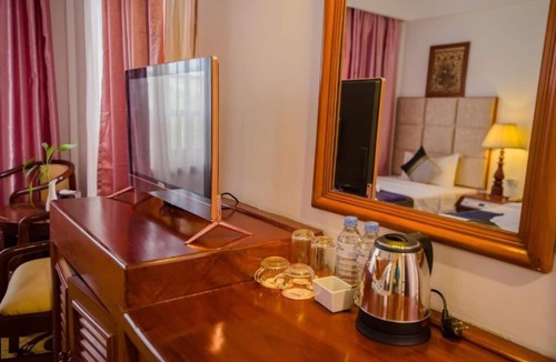 Taphul Village Area Hotel | Family Suite Room with Pool View at Angkor Year Theme Hotel