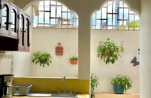 Playa la Madera House | First floor house in Calle Adelita, in front of the Rest. La Gula