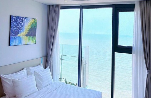 Hoang Hoa Apartment | Flamingo Hải Tiến, Căn hộ 2 phòng, tầng cao view quang cảnh đại dương